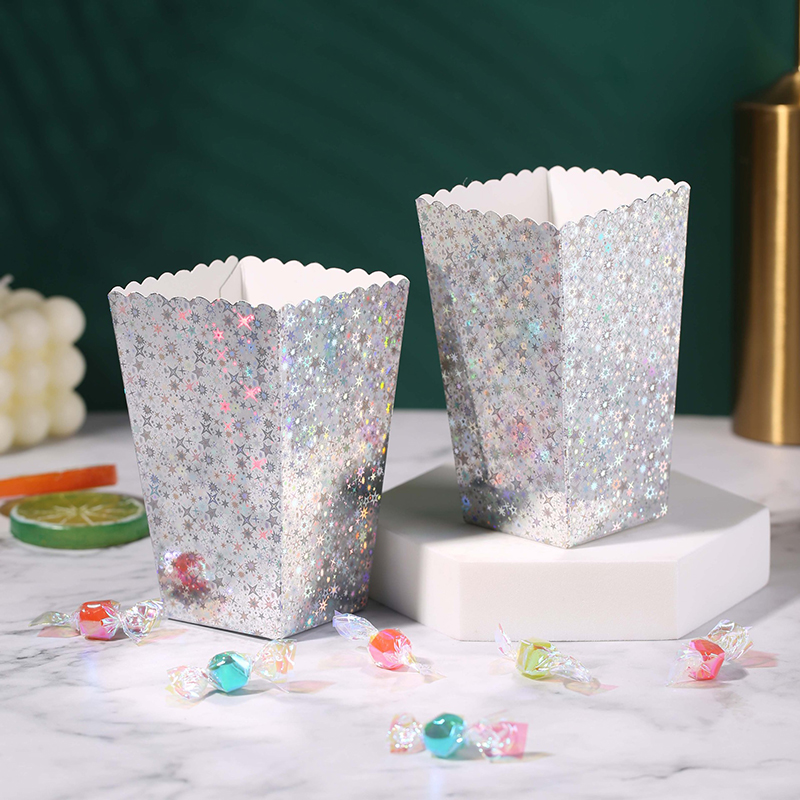 Food Snacks Gifts - 25/50 szt. Papierowe pudełka na cukierki,