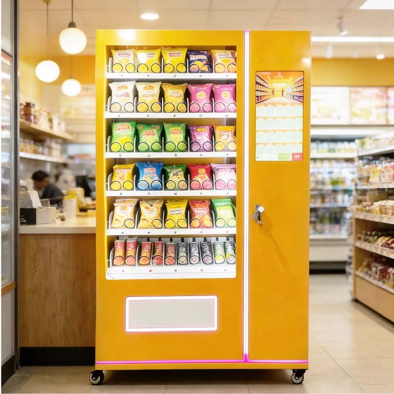 Food With Snacks - Automat do sprzedaży przekąsek, komercyjny automat