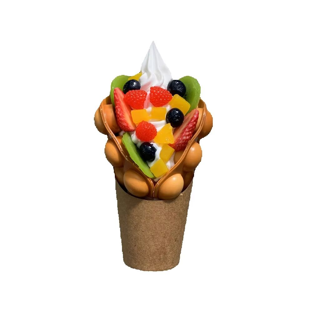 Food Snacks Order - Lody bąbelkowe wafle z serii Kiwi
