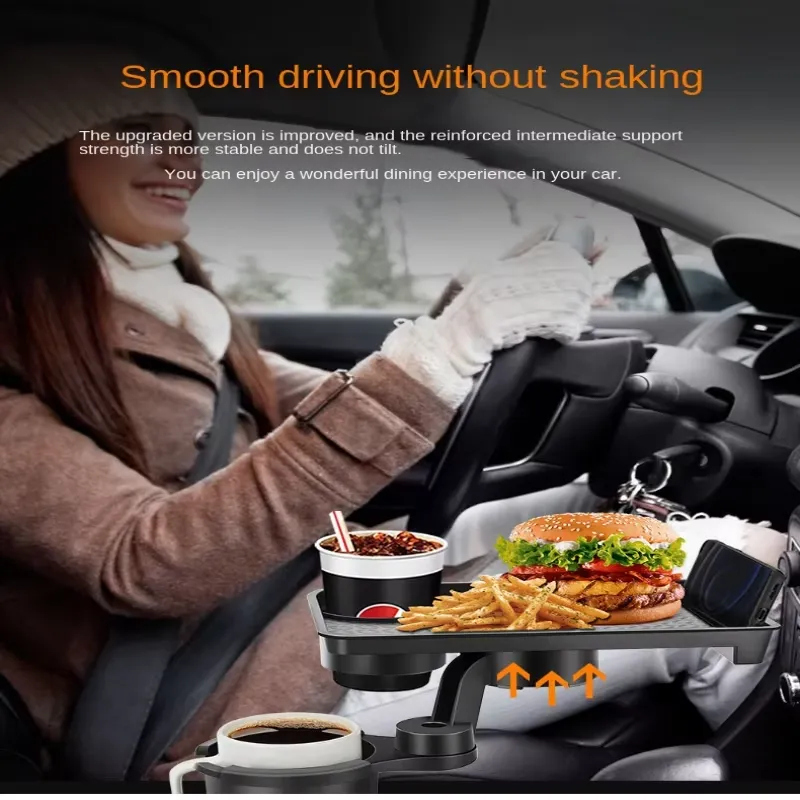 Uchwyt na kubek do samochodu,  – Food With Snacks recenzja i cena