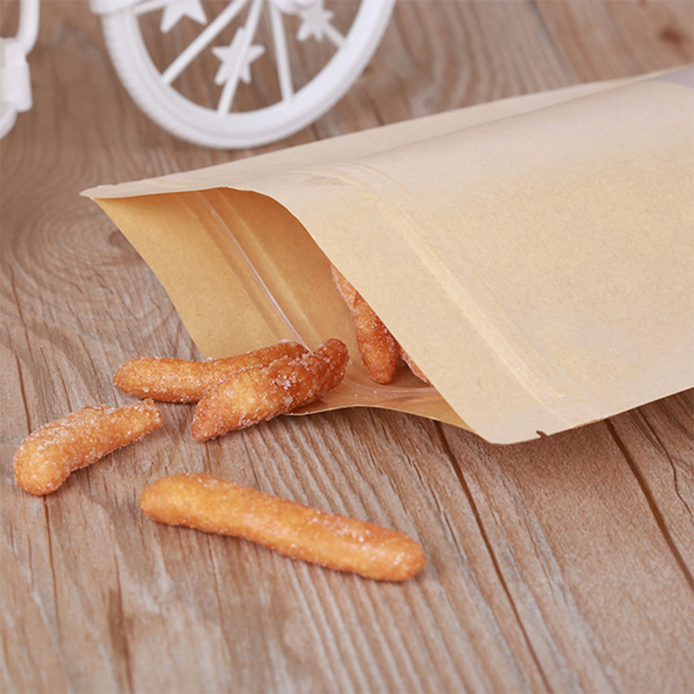 50 szt. torebek z papieru kraf – Food With Snacks recenzja i cena