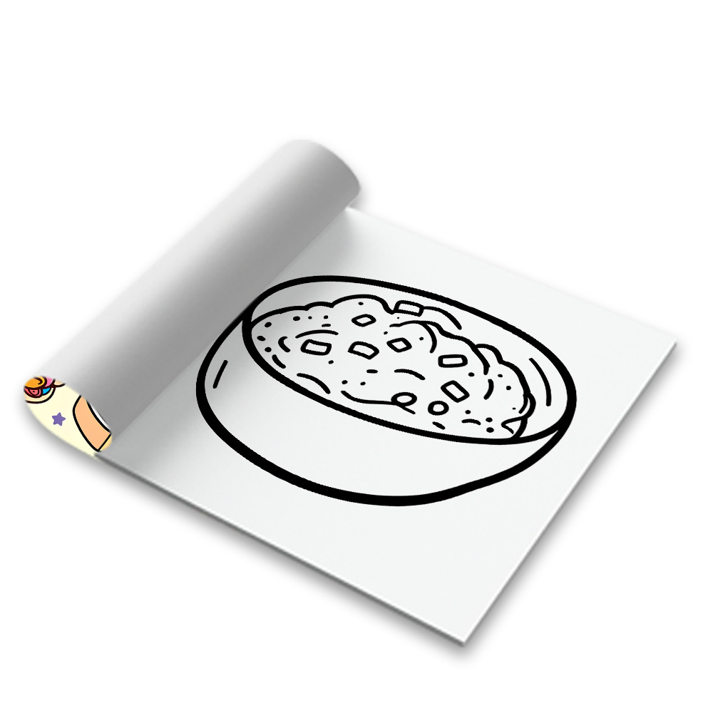 Książeczka do kolorowania dla  – Food And Snacks Coloring Book Bold And Easy recenzja i cena